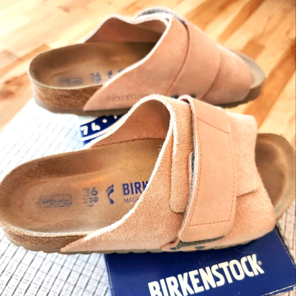 Birkenstocks, Kyoto, Soft Pink, Size 36 - Picture 2 of 8